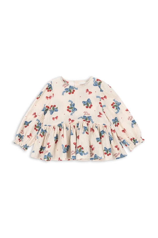 

Детская блузка ELIN BLOUSE GOTS Konges Sløjd, бежевый