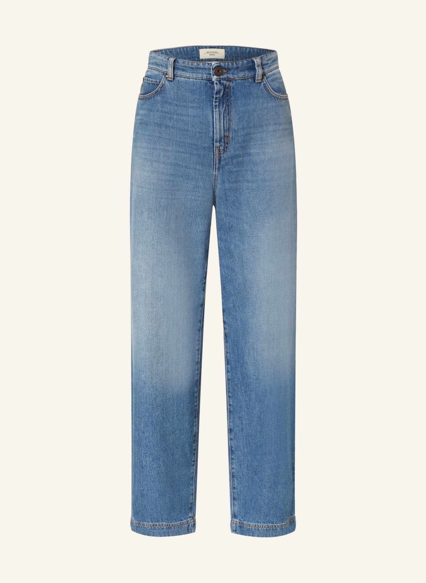 

Прямые джинсы брава Weekend Max Mara, синий