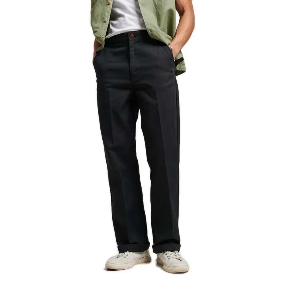 Свитшот Vintage Straight Superdry, черный