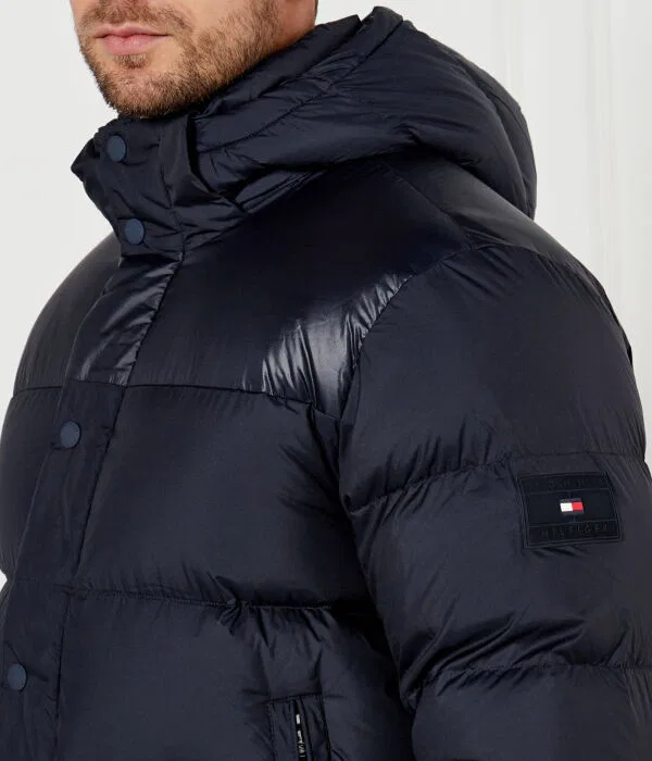 Мужская куртка-пуховик с наполнителем Tommy Hilfiger, Blu Marino — фото 4