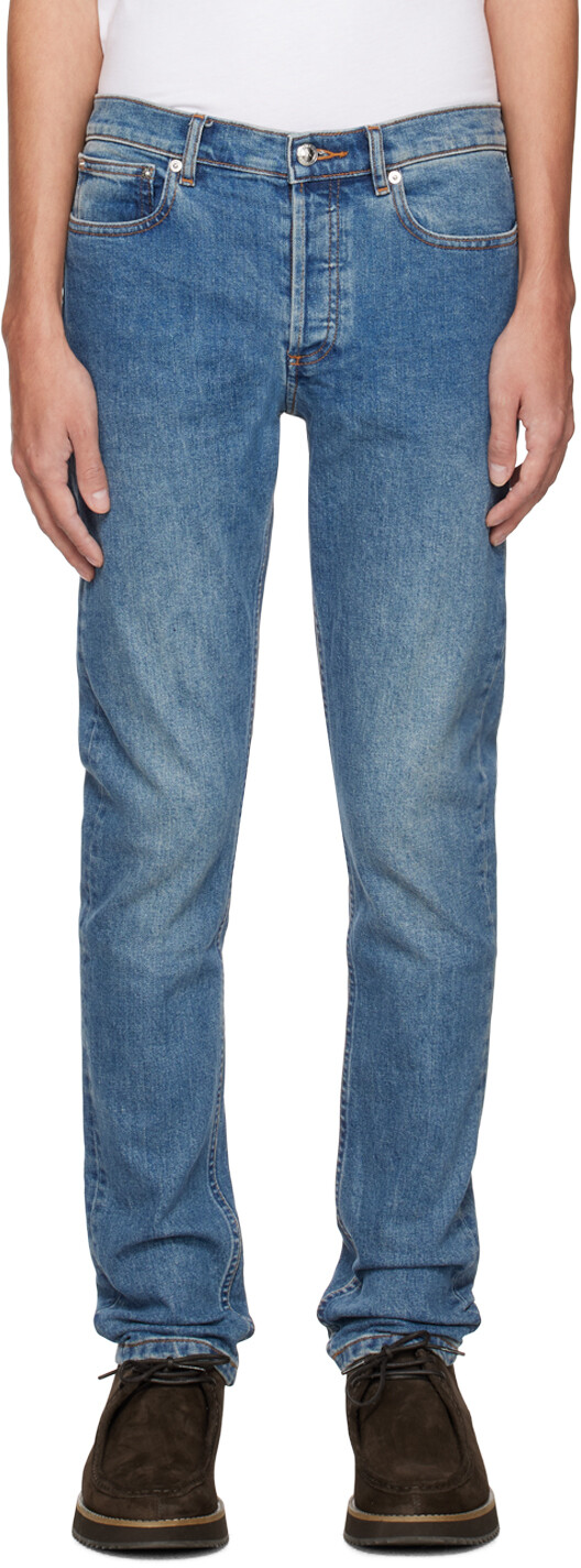 

Синие джинсы Petit New Standard A.P.C.