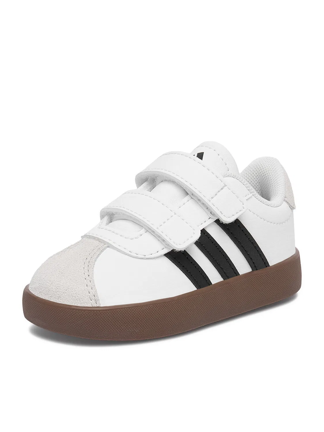 Кроссовки для мальчика COURT Adidas, белый — фото 2