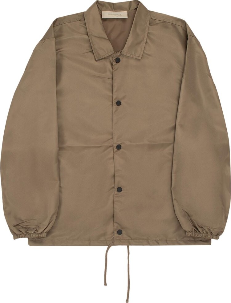 

Куртка Fear of God Essentials Coaches Jacket 'Wood', коричневый