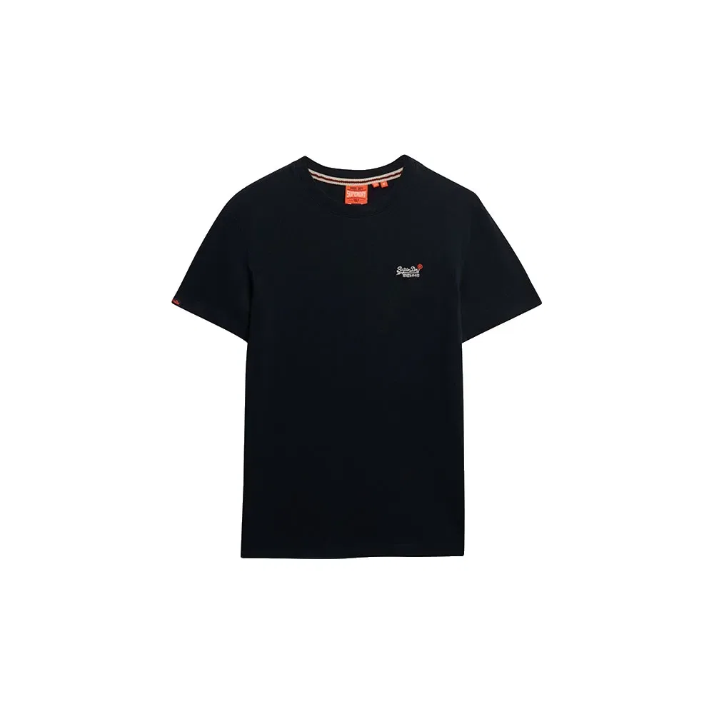 Футболка с контрастной вышивкой Superdry Essential Contrast Embroidered, синий — фото 3