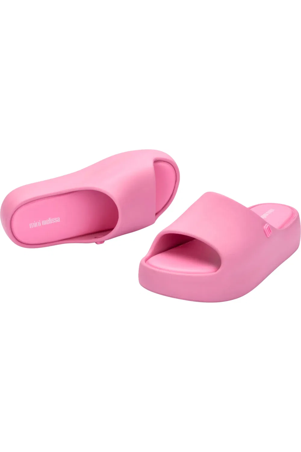 Сандалии детские платформа Free Slide Mini Melissa, розовый — фото 3