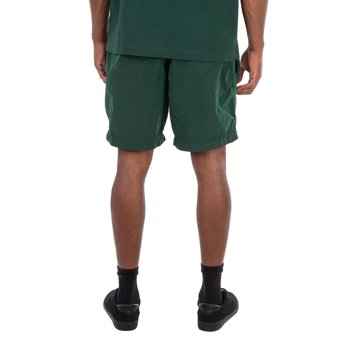 Плавки с эластичным поясом на шнурке Drawstring Elasticated Waistband Swim Shorts Burberry, Ivy — фото 3