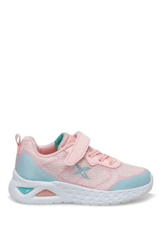 Детские спортивные кроссовки для девочек на липучках Kinetix, Pink-Mint — фото 2