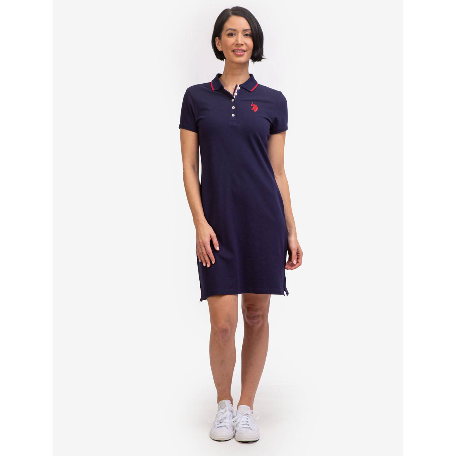 

Платье-поло U.S. Polo Assn. Triple, темно-синий