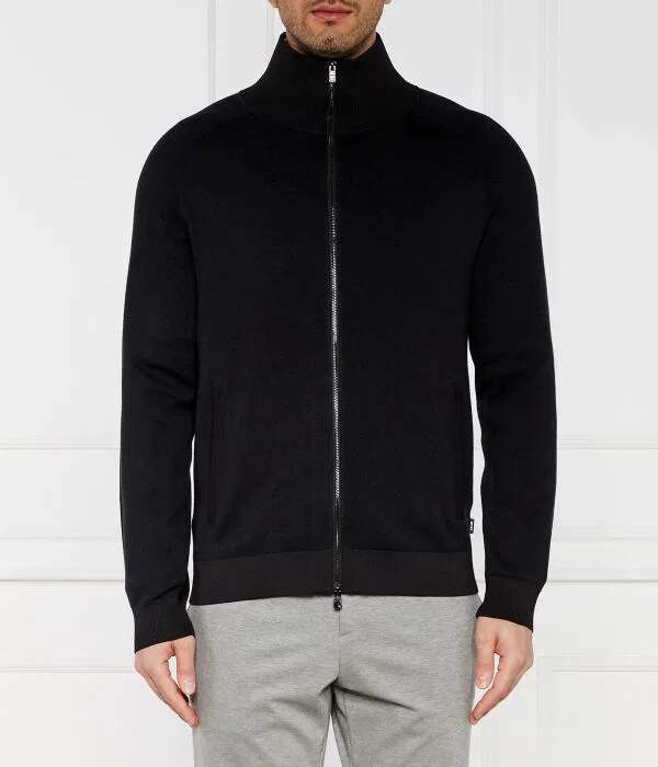 Мужской джемпер Regular Fit H-Domico BOSS, черный
