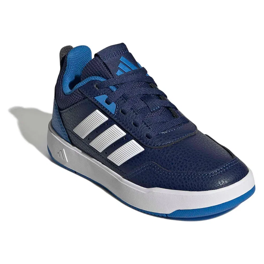 Детские кроссовки для девочек с надежной фиксацией Tensaur Sport 3.0 K Adidas, Blue — фото 2