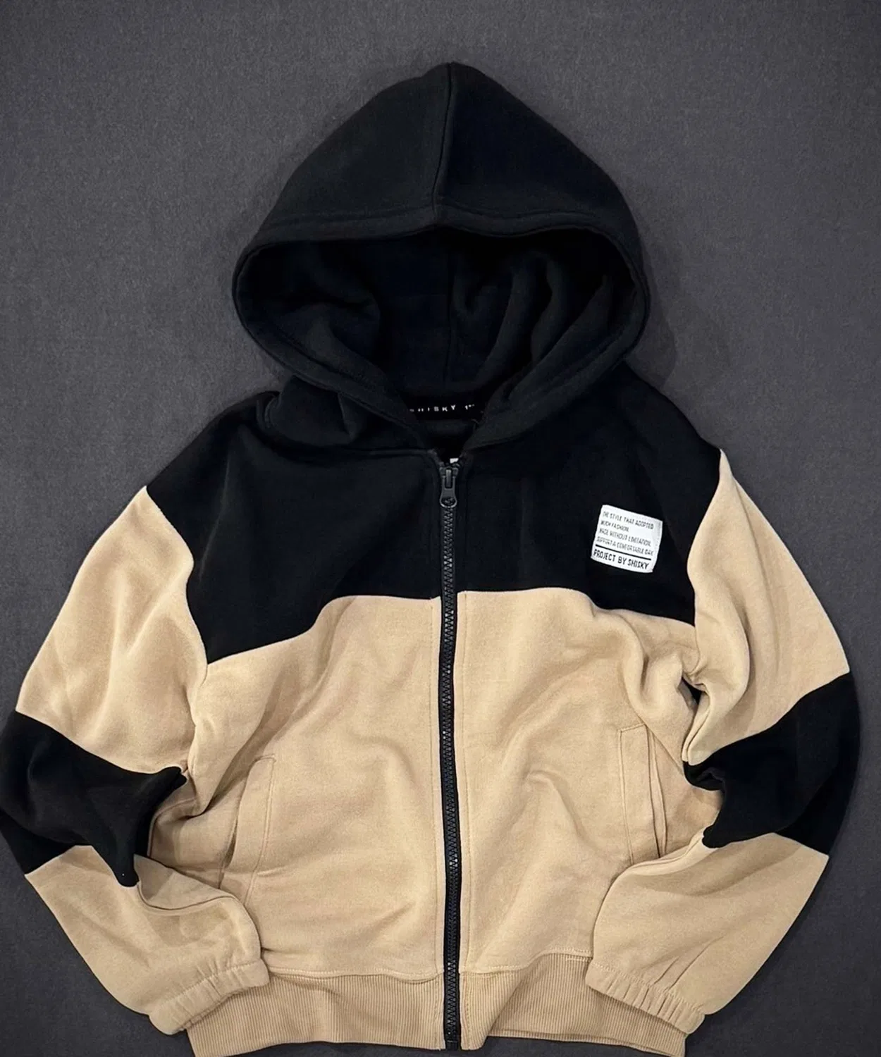 Детская куртка-парка с флисовой подкладкой Mountain Parka SHISKY, Beige — фото 4