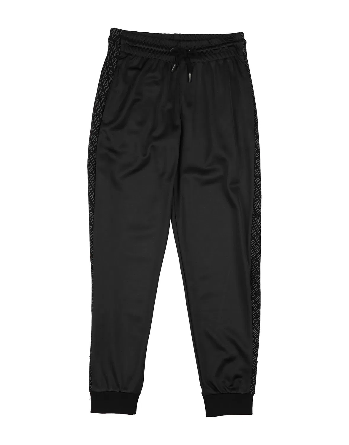 Детские спортивные штаны с полосками Bikkembergs, черный