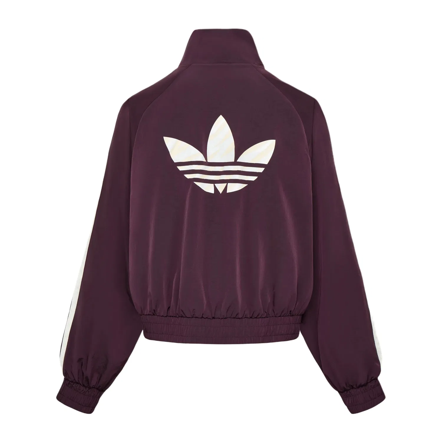 Детская куртка с воротником-стойкой Adidas Originals, Dark Reddish Purple — фото 3