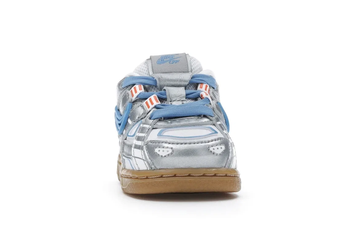 Детские кроссовки Lifestyle Nike Air Rubber Dunk, White/University Blue-White — фото 2