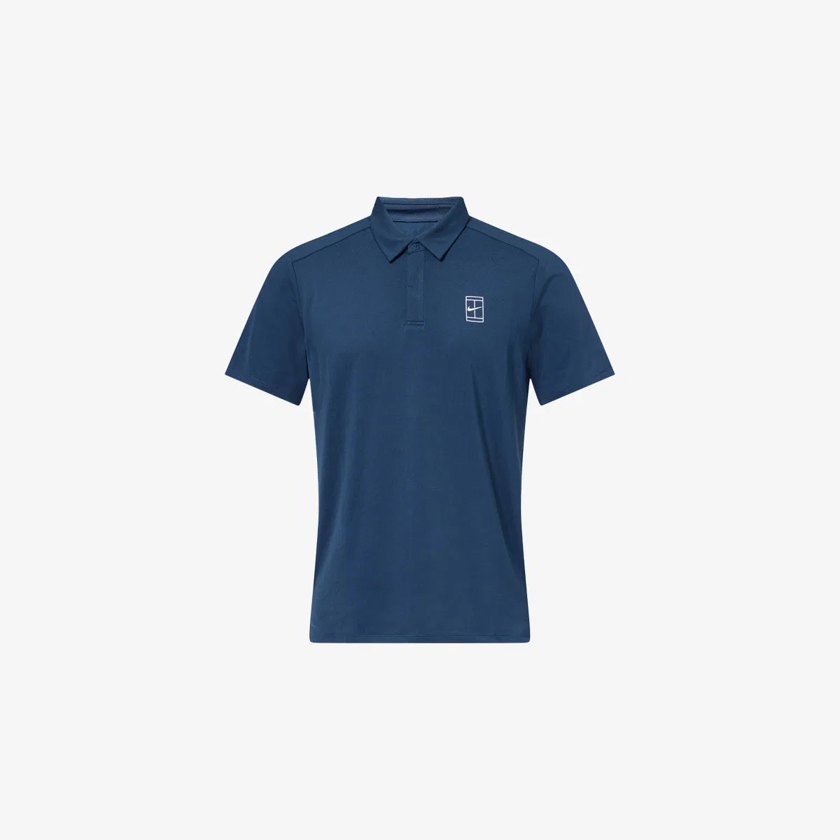 Поло из тканого материала Dri-fit для тенниса Nike, белый