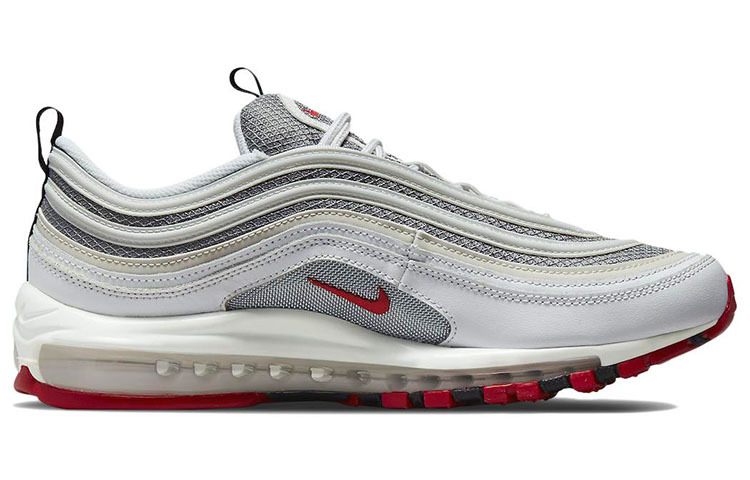 Кроссовки Nike Air Max 97, белый/серебристый — фото 2