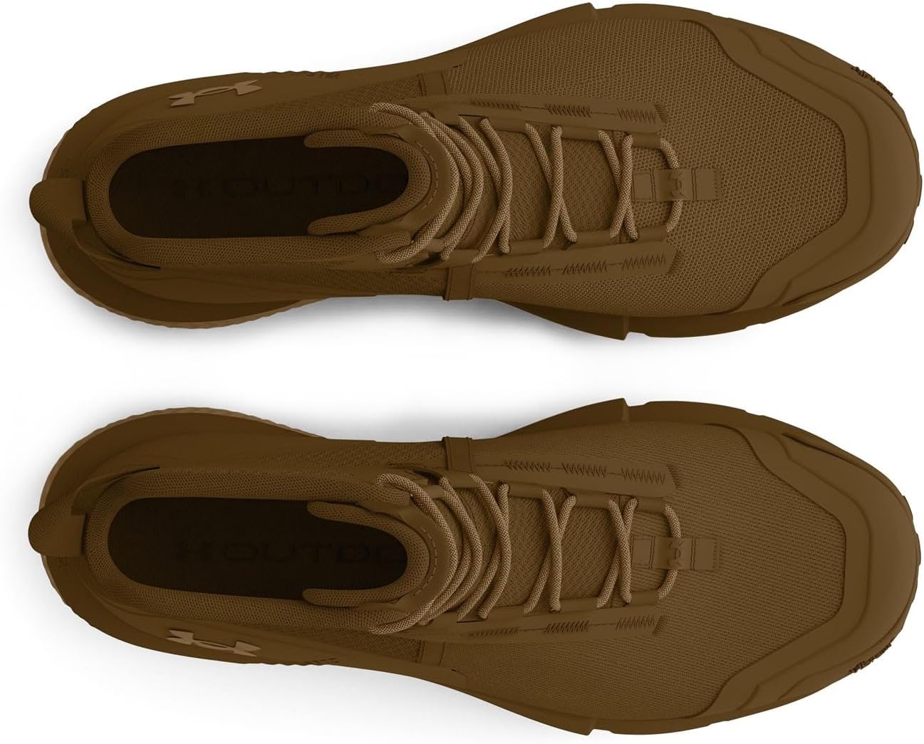 Мужские военные и тактические ботинки Under Armour Charged Valsetz Mid, (200) Coyote/Coyote/Coyote 11.5 — фото 4