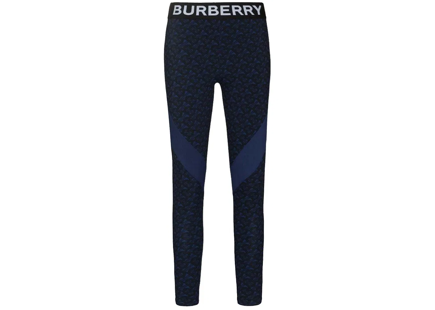 Женские леггинсы с высоким поясом Madden Logo Burberry, Blue