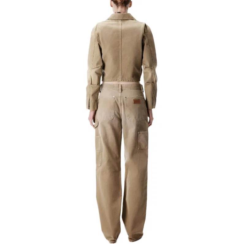 Женские джинсы карго Army Green Alexander Wang, Army Green — фото 4
