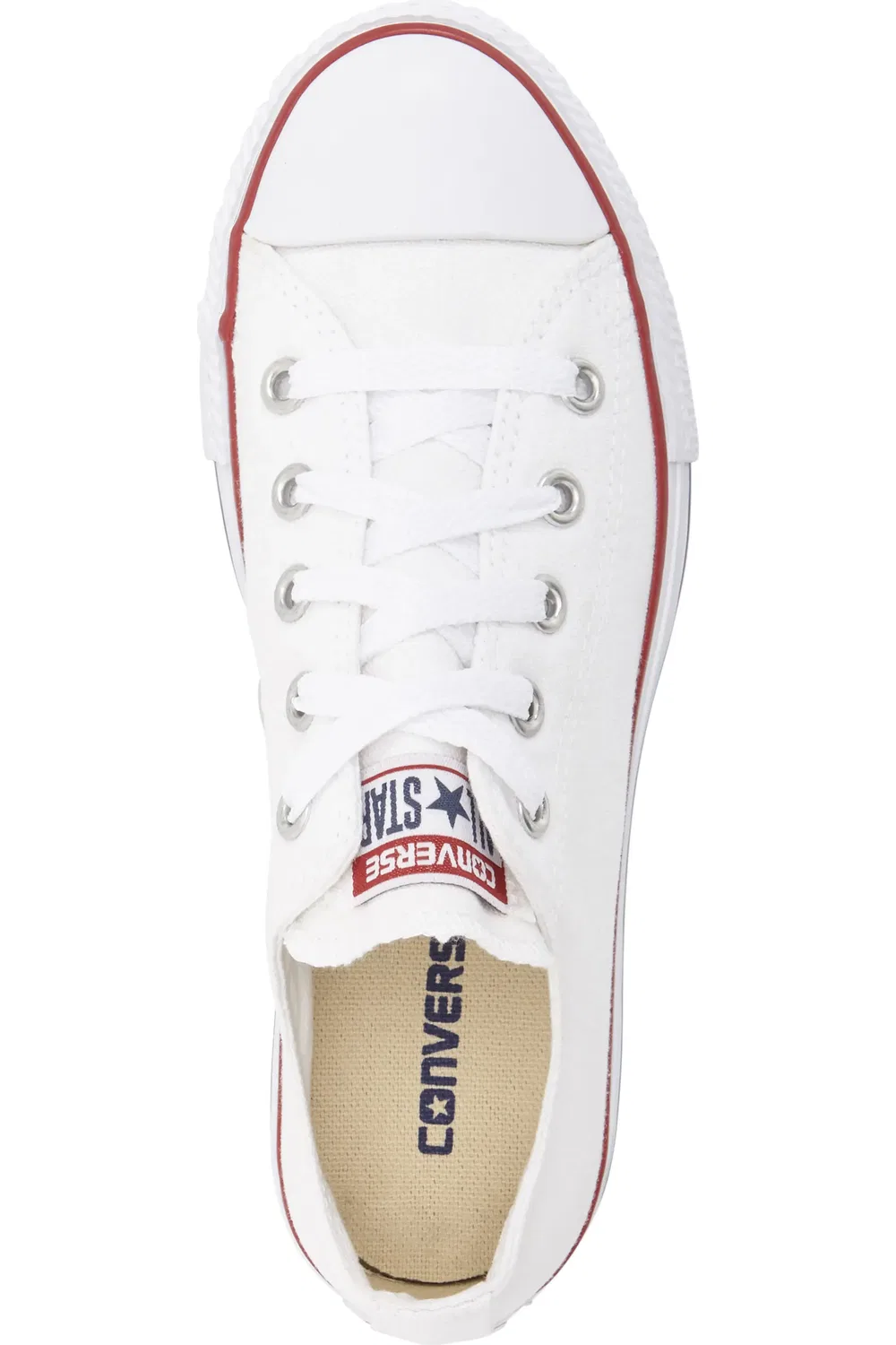 Кеды детские низкие Chuck Taylor All Star Converse, белый — фото 3