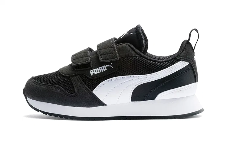 Детские кроссовки с низким верхом R78 Black White PUMA, Black White
