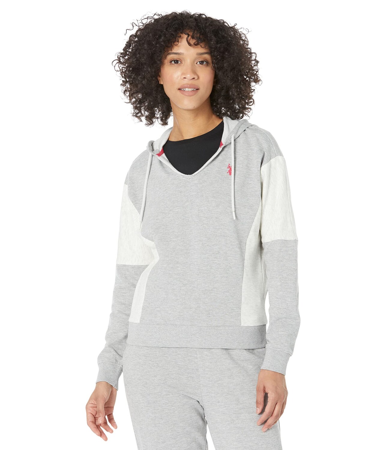 

Худи U.S. POLO ASSN., Long Sleeve Color-Block Hoodie, Серый, Худи U.S. POLO ASSN., Long Sleeve Color-Block Hoodie