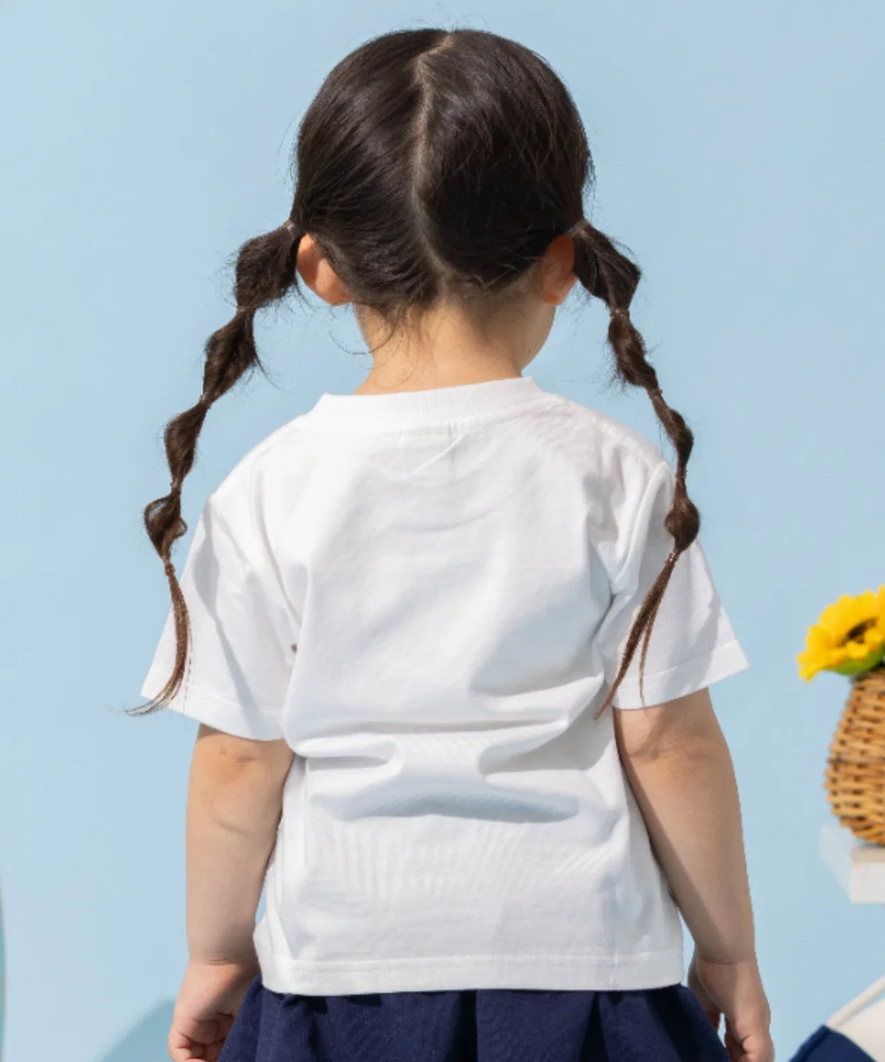 Детская футболка с морским принтом Anpanman Marine Embroidery ANPANMAN KIDS COLLECTION, Off White — фото 2