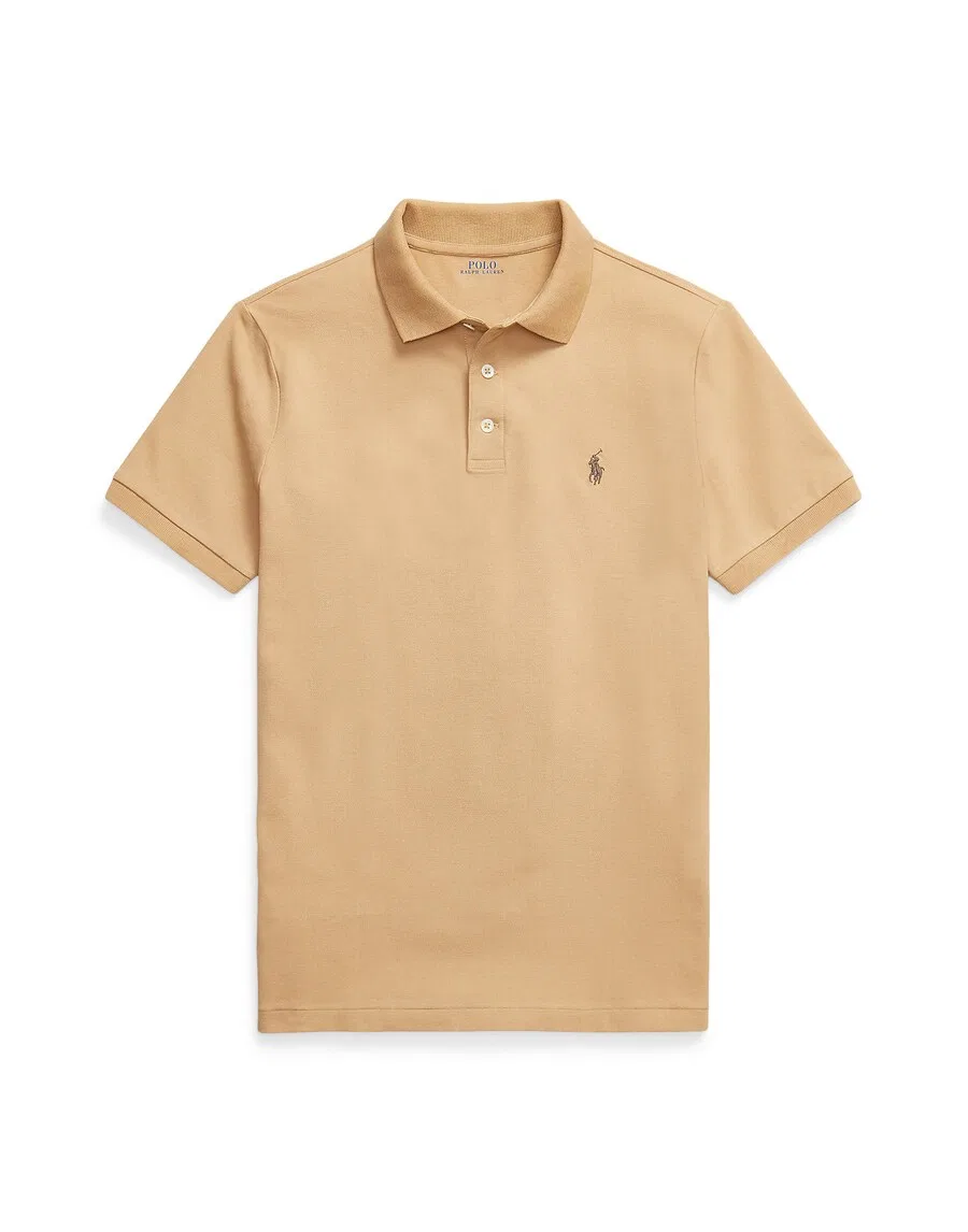 Футболка Polo Ralph Lauren светло-коричневого цвета