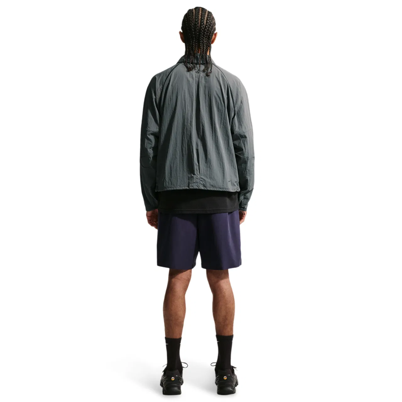 Футболка мужская Tech Ergo Utility Long Sleeve Shirt Nike, цвет Iron Grey/Black — фото 4
