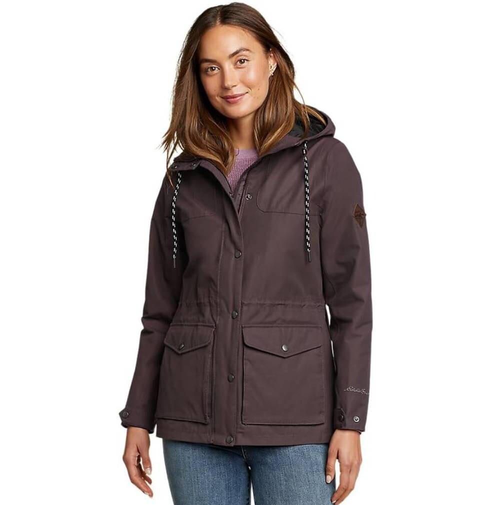 

Женская куртка Eddie Bauer Charly, коричневый