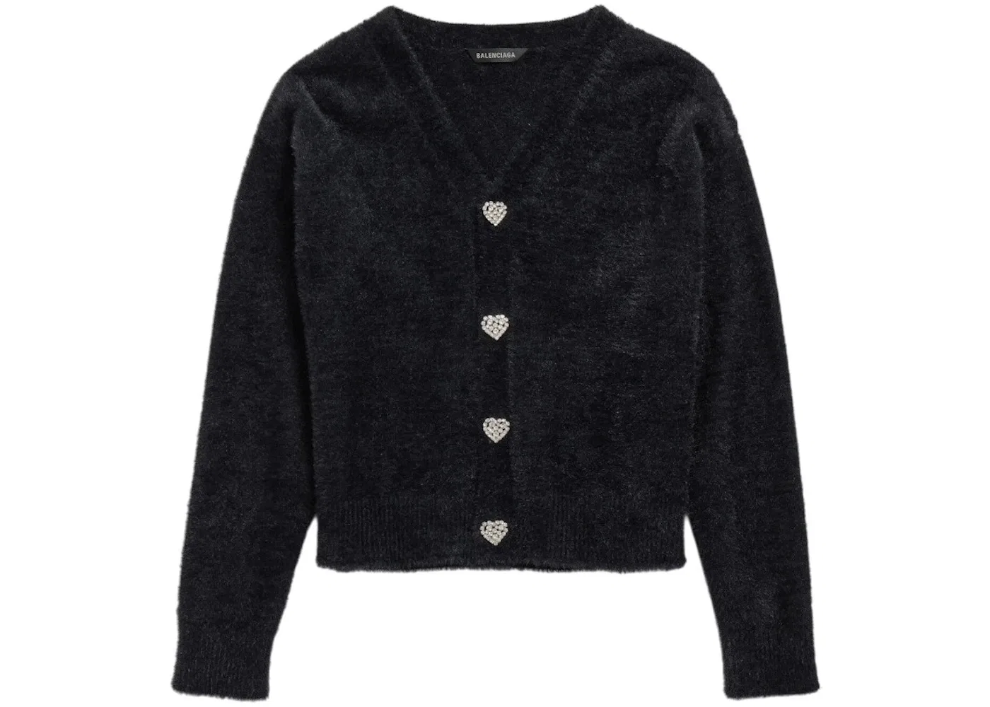 Женский кардиган с длинным рукавом Balenciaga, Black