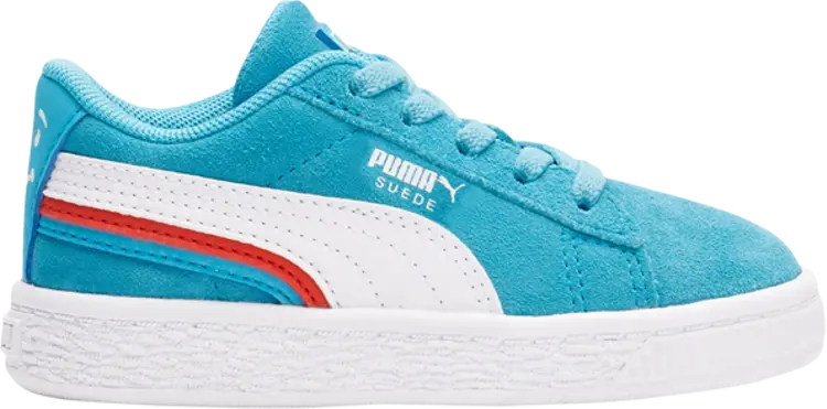 

Кроссовки Puma Kool-Aid x Suede Triplex Infant White Blue Atoll, синий