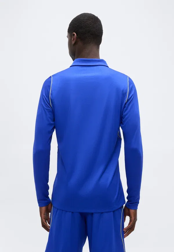 Футболка поло Dri-fit Cfc - club wear Nike Performance Bright Blue, Midwest Gold-Coloured, ярко-синий — фото 3
