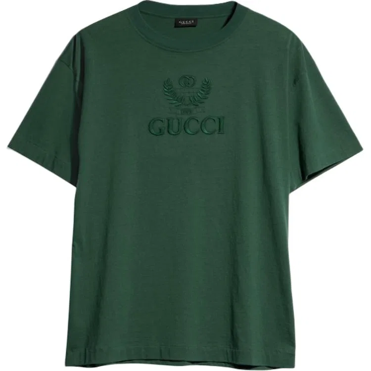 Мужская майка без рукавов Dark Green GUCCI