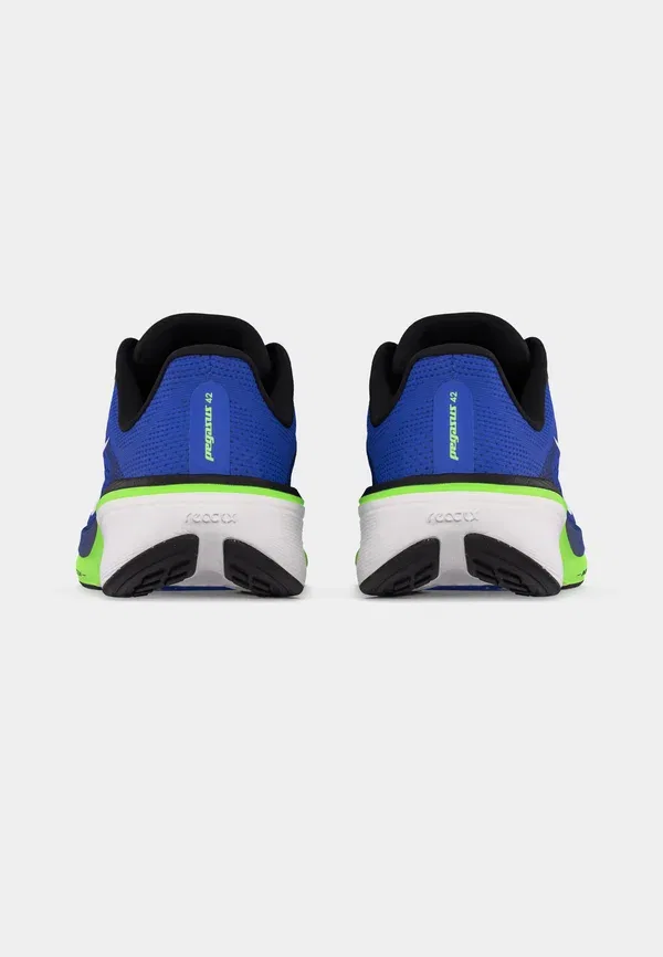 Кроссовки с Air Zoom и ReactX Nike Air Zoom Pegasus 42 Nike Performance Barely Grape, Lapis, Lime Blast, Summit White, белый/черный — фото 4