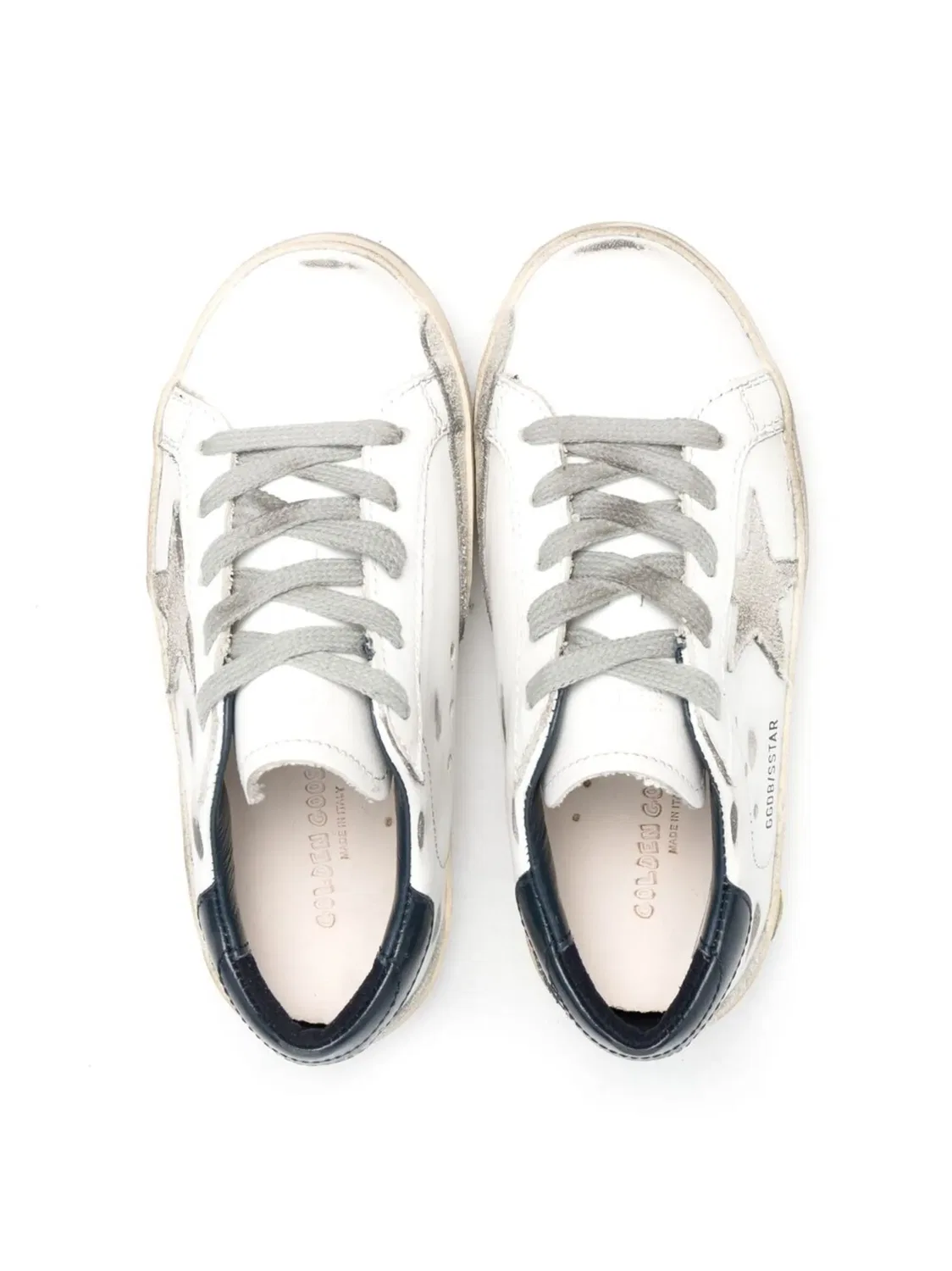 Golden Goose Кеды Superstar белые — фото 2