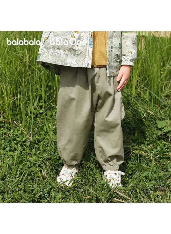 Штаны карго свободные зауженные для мальчиков Balabala — фото 4