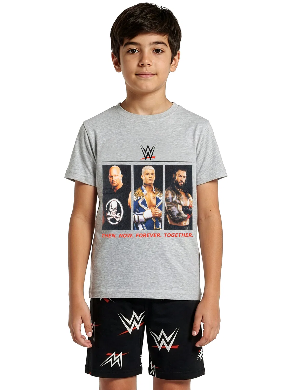 Пижама короткая WWE Character, серый