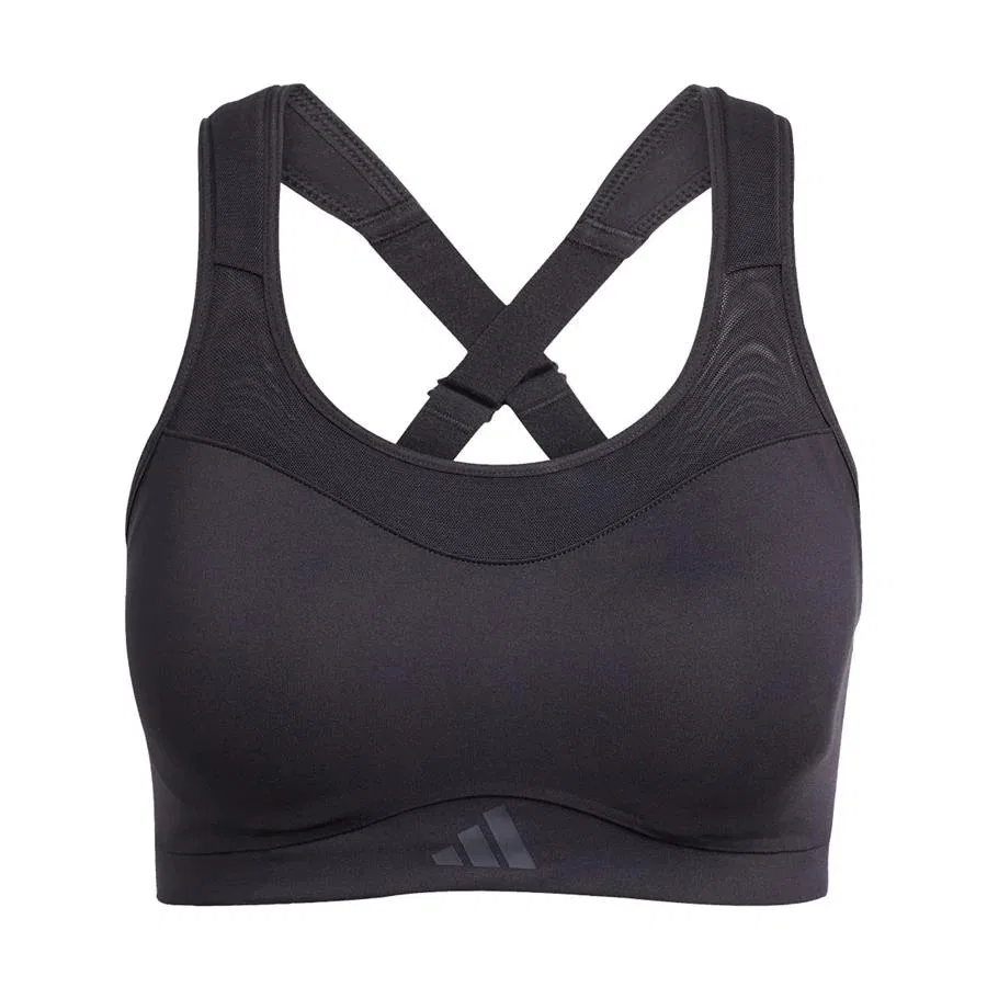 Спортивный бюстгальтер с принтом TLRDIM HS Bra adidas, Черный