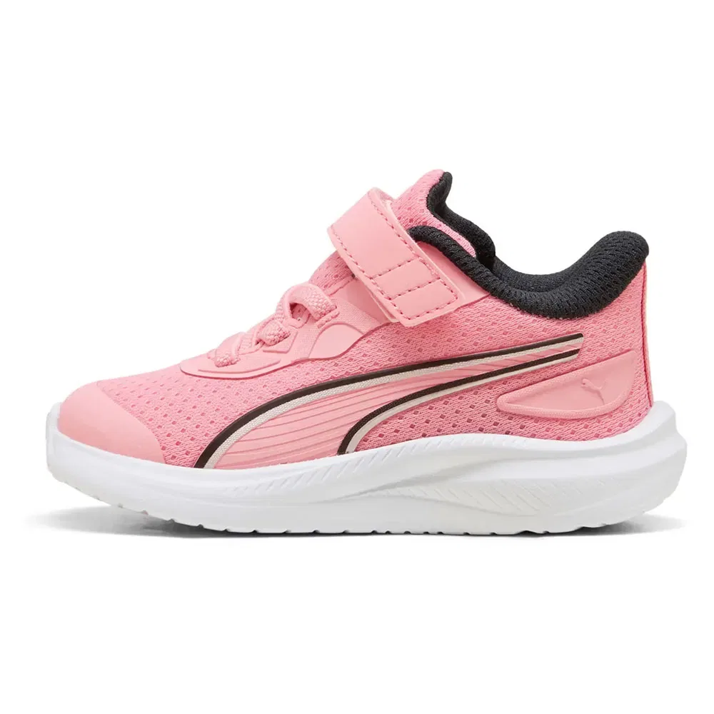 Детские кроссовки для девочек с эластичными шнурками Skyrocket 2 AC+ Puma, Pink — фото 4
