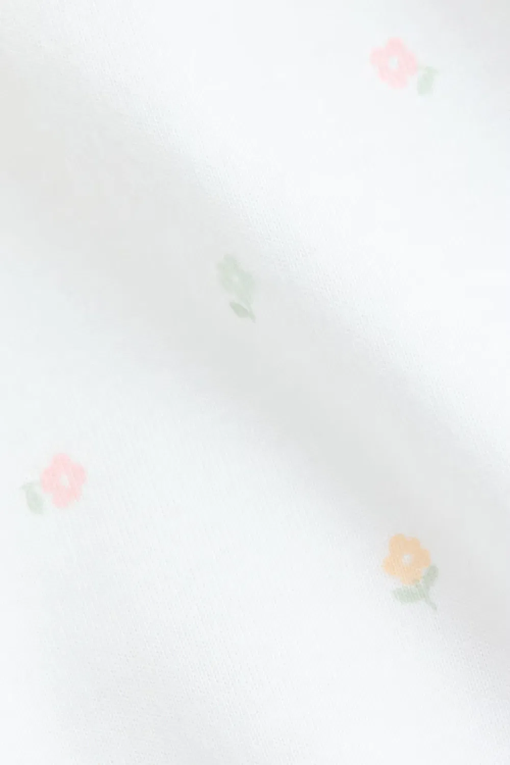 Набор из 5 хлопковых футболок H&M, Hellrosa/Mintgrün — фото 3