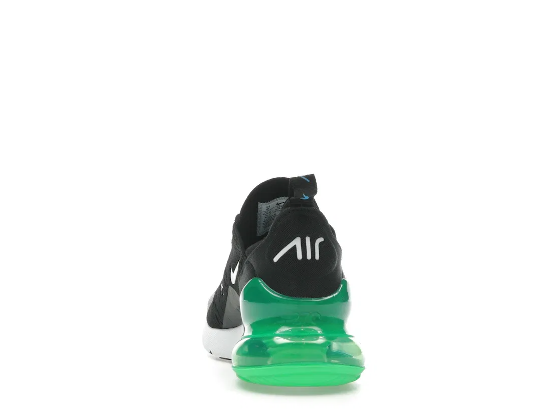 Детские кроссовки Lifestyle Nike Air Max 270, Black/Malachite/Photo Blue/White — фото 4