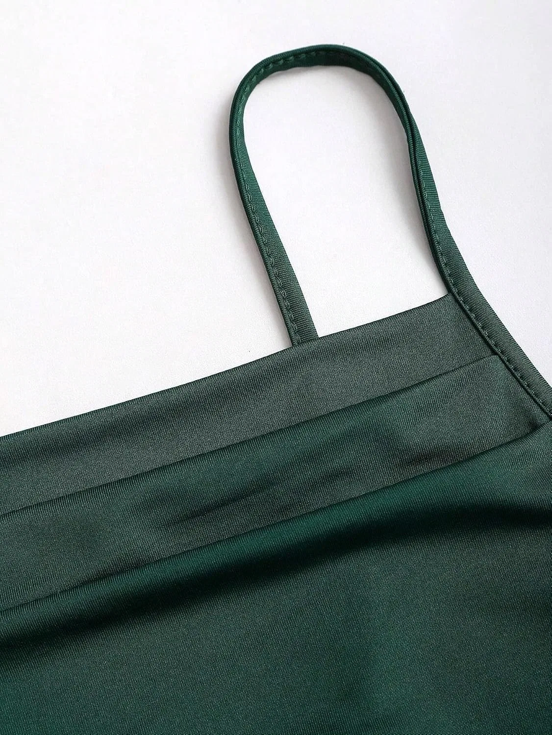 Женское элегантное ками-платье с рыбий хвост Yuchenda, Dark Green — фото 4