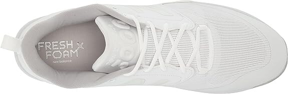 Мужские бейсбольные кроссовки New Balance Fresh Foam X 3000 V6 Metal, белый — фото 2