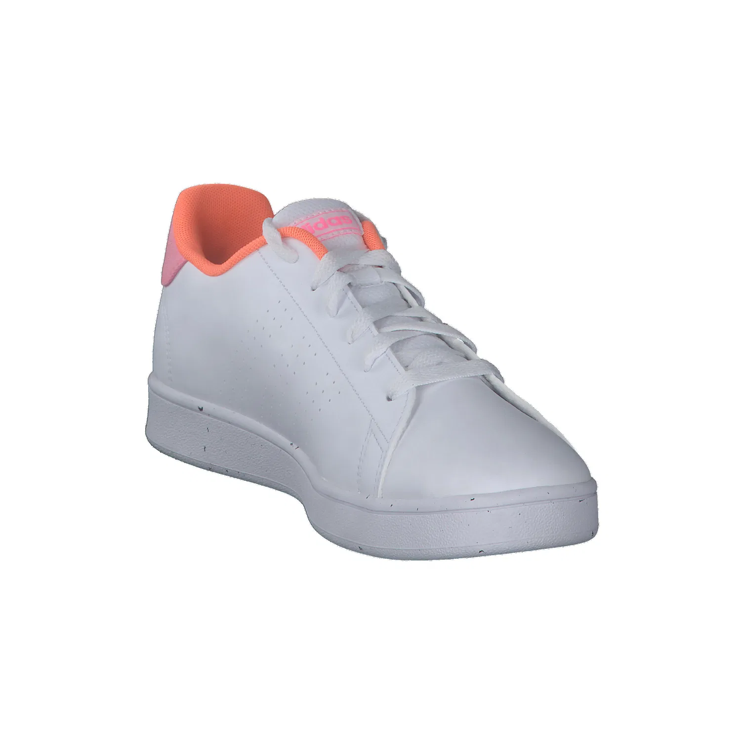 Детские кроссовки с закрытой пяткой adidas ADVANTAGE K, Weiss Orange — фото 2