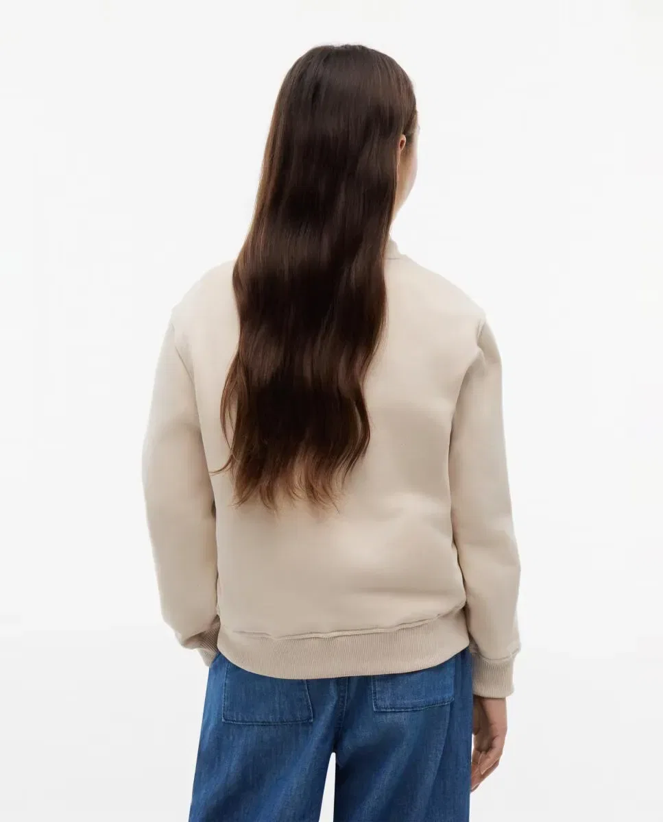 Детская толстовка для мальчиков с логотипом Tommy Hilfiger, Beige — фото 2