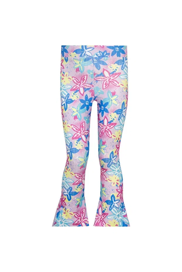Детские леггинсы для девочек с принтом Flare Leg Aycata, Pink