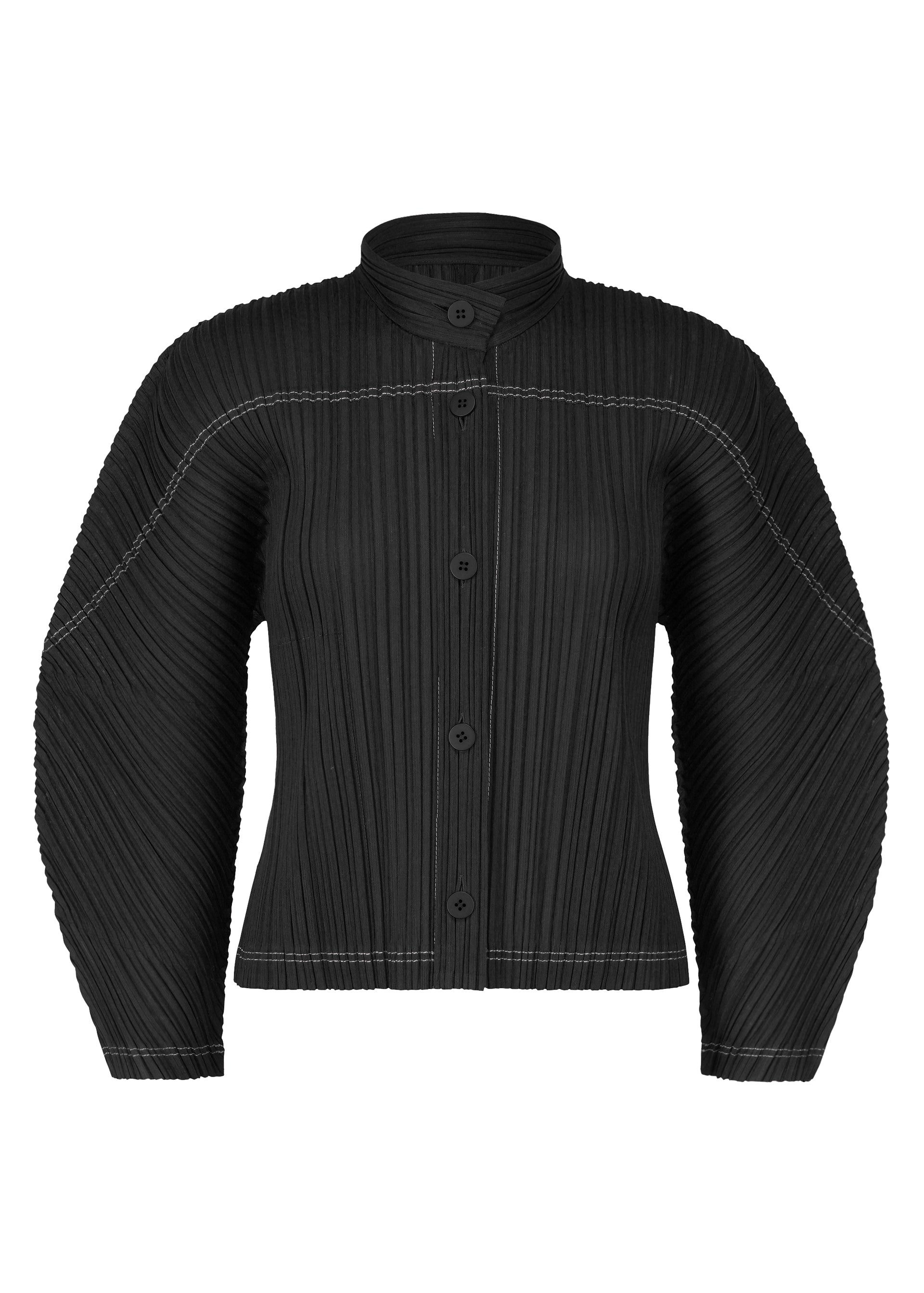 

Куртка ramie pleats Pleats Please Issey Miyake, черный