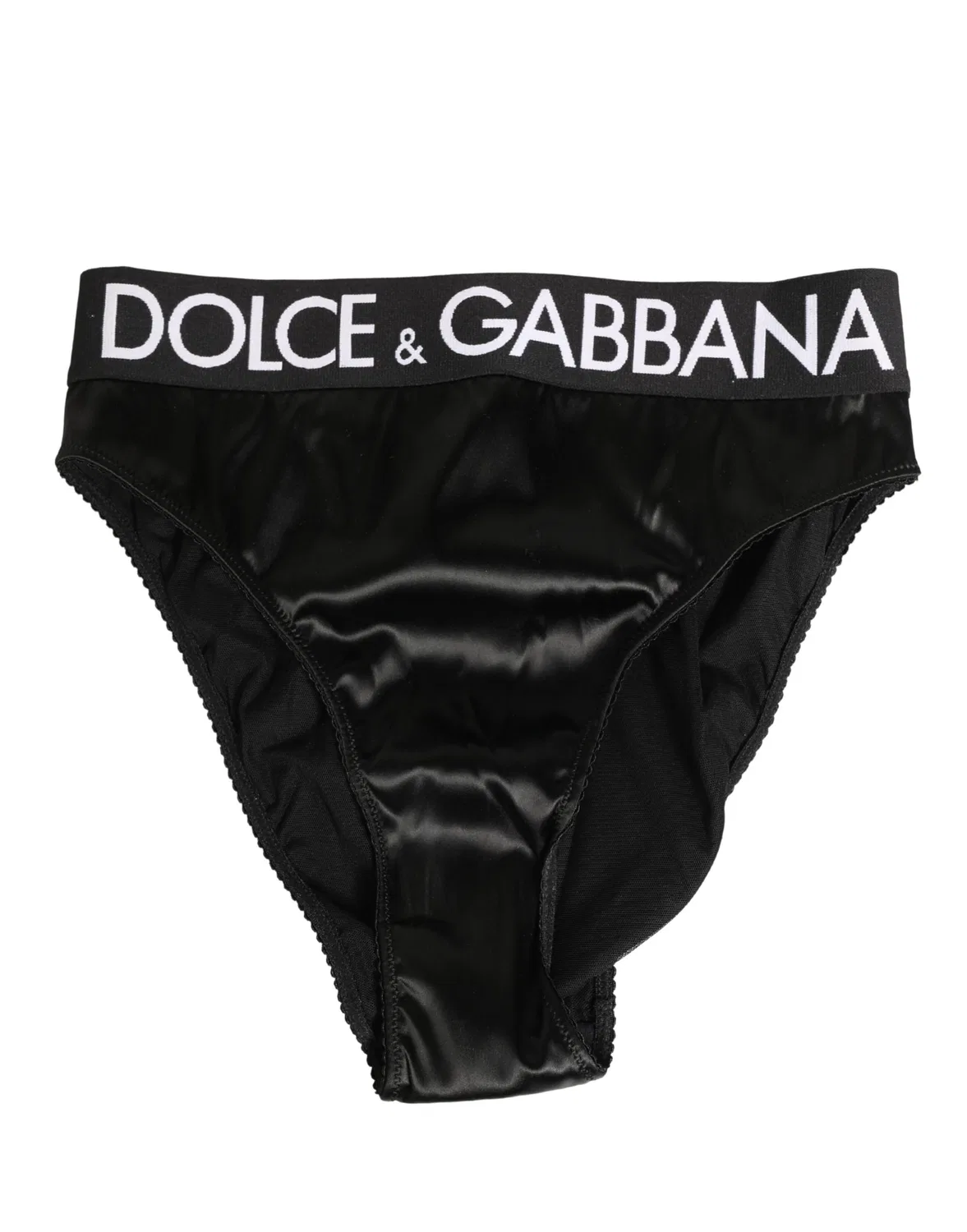 Женские трусы с логотипом Dolce & Gabbana, Black
