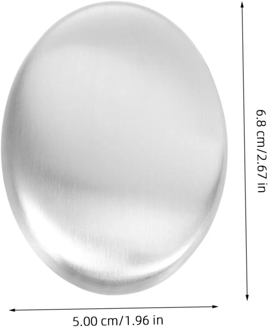 Нержавеющий мыльный удалитель запахов, 2 шт, Zerodeko, Silver — фото 2